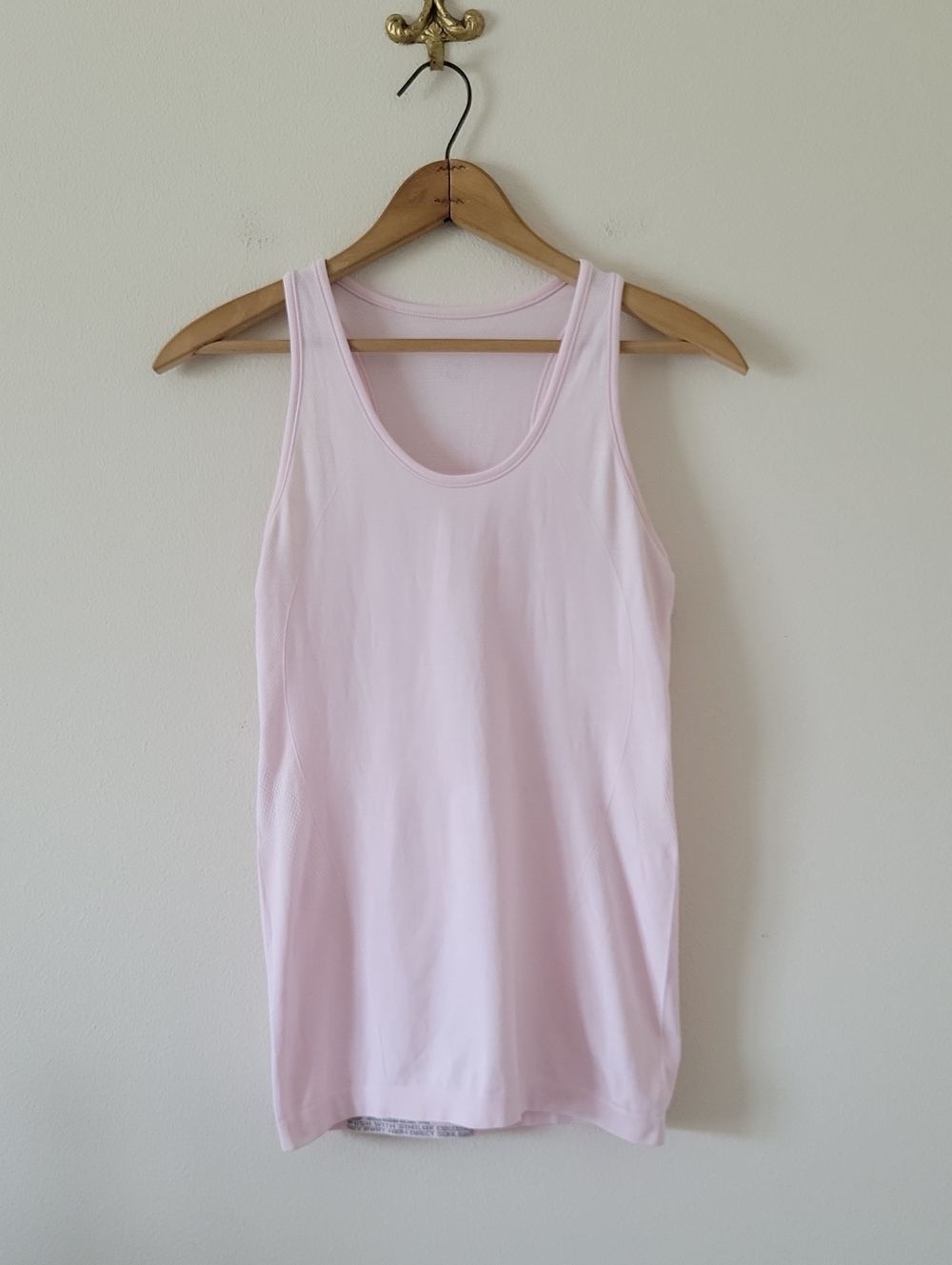 Sweaty Betty Pink Seamless Workout Tank Size Medium